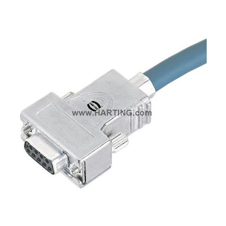 Harting InduCom 15p T&S-entry kn-screw M3, PK 10 61030013016